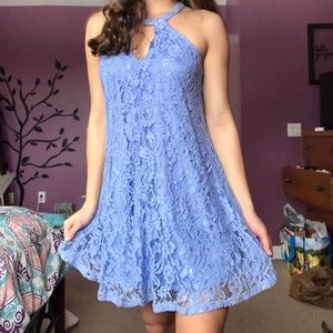 Lace mini dress
